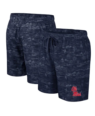 Colosseum Men's Navy Ole Miss Rebels Ozark Swim Shorts