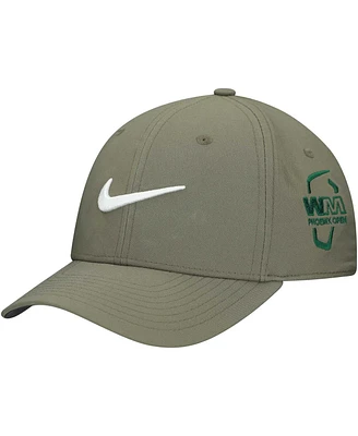Nike Men's and Women's Olive Wm Phoenix Open Performance Swoosh Club Adjustable Hat