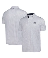 Puma Men's White FedEx St. Jude Championship Volition Micro Star Mattr Polo Shirt