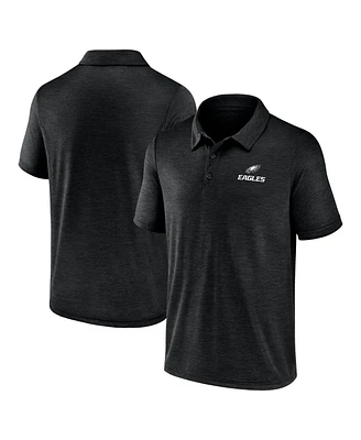 Fanatics Men's Black Philadelphia Eagles Making Waves Polo Shirt