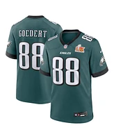 Nike Men's Dallas Goedert Midnight Green Philadelphia Eagles Super Bowl Lix Game Player Jersey