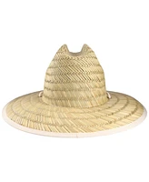 Billabong Women's Natural Tipton Straw Lifeguard Gambler Hat