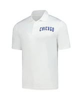 Fanatics Men's White Chicago Cubs Component Polo Shirt