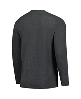 Fanatics Men's Heather Charcoal Dallas Stars Authentic Pro Practice Long Sleeve T-Shirt