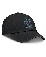 Nike Men's and Women's Black Miami Marlins 2025 City Connect Club Adjustable Hat