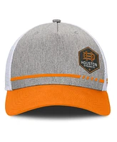 Fanatics Men's Heather Gray Houston Dynamo Fc Low Block Trucker Adjustable Hat