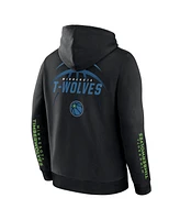 Fanatics Men's Black Minnesota Timberwolves Legacy Guard Pullover Hoodie