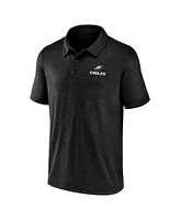 Fanatics Men's Black Philadelphia Eagles Making Waves Polo Shirt