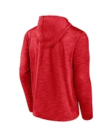 Logo Athletic Men's Red Carolina Hurricanes Head Start Pullover Hoodie