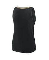 Logo Athletic Women's Black Vegas Golden Knights Stellar Win V-Neck Tank Top