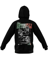 Adidas Men's Kimi Antonelli Black Mercedes-amg Petronas F1 Team Driver Wear Graphic Pullover Hoodie