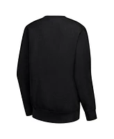 G-iii 4Her by Carl Banks Women's Black Dallas Stars Filigree Team Graphic Fleece Pullover Sweatshirt