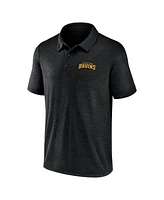 Logo Athletic Men's Black Boston Bruins Unstoppable Polo Shirt