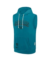 Nike Men's Teal Jacksonville Jaguars Sideline Performance Sleeveless Pullover Hoodie