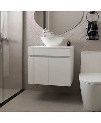 Sheridan Bathroom Vanity with 2 Doors, White