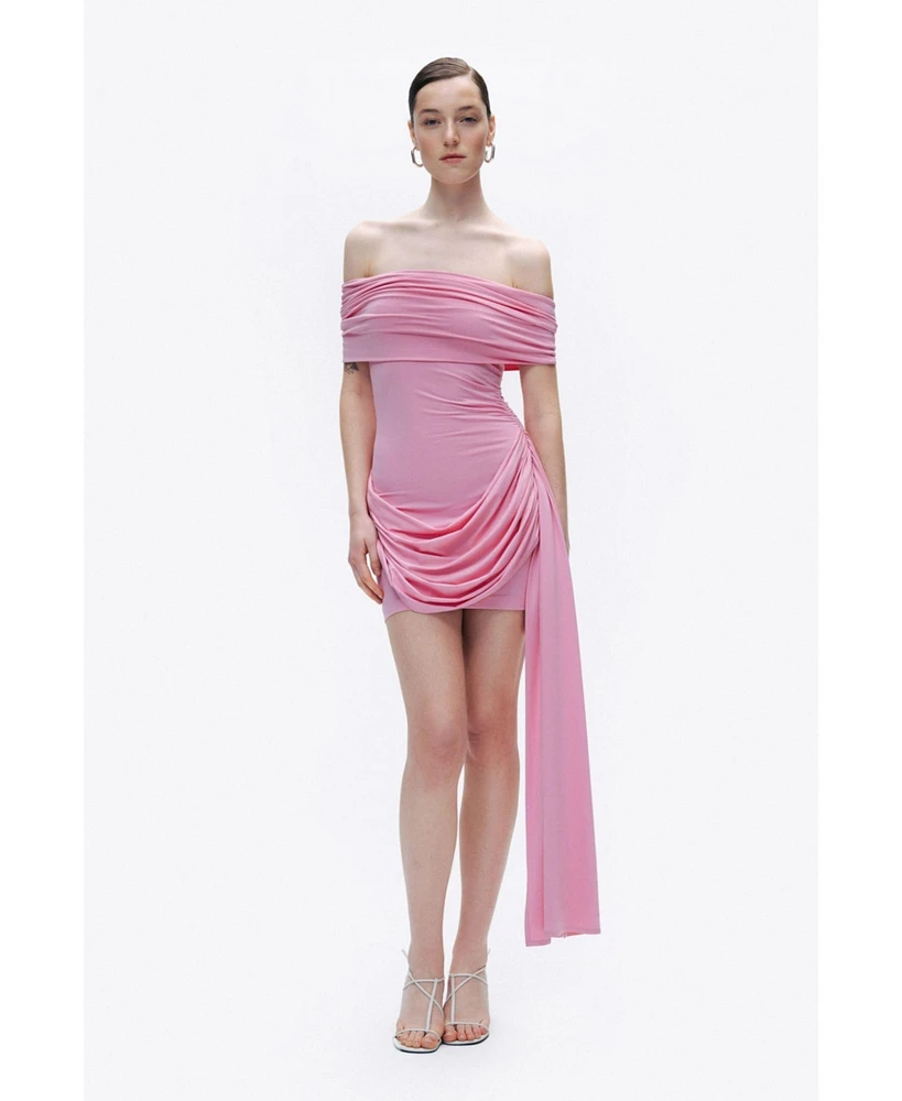 Nocturne Women's Off Shoulder Mini Dress