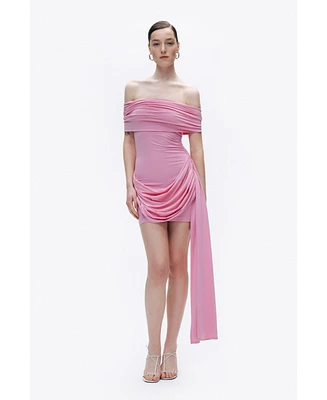 Nocturne Women's Off Shoulder Mini Dress