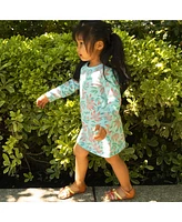 Mightly Toddler Girls Fair Trade Organic Cotton Long Sleeve Dresses 2-pack