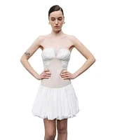 Nocturne Women's Strapless Mini Dress