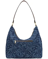 Patricia Nash Elia Small Denim Hobo Bag