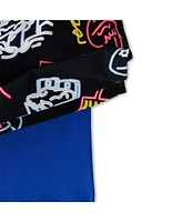 Chubbies Men's 5.5" Black Buffalo Bills The Neon Lined Classic Swim Trunks