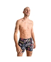 Chubbies Men's 5.5" Black Kansas City Chiefs The Neon Lined Classic Swim Trunks