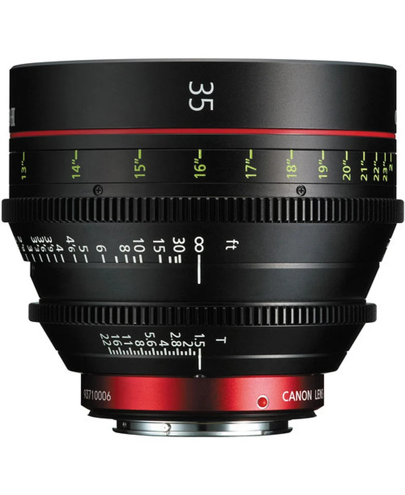 Canon Cinema Prime Cn-e 35mm T1.5 L F Lens for Canon Ef