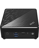 Msi Cubi N Adl-020BUS Mini Barebone Desktop Computer, Intel Celeron N100 1.8GHz, Ram, Storage and Os Not Included, Black