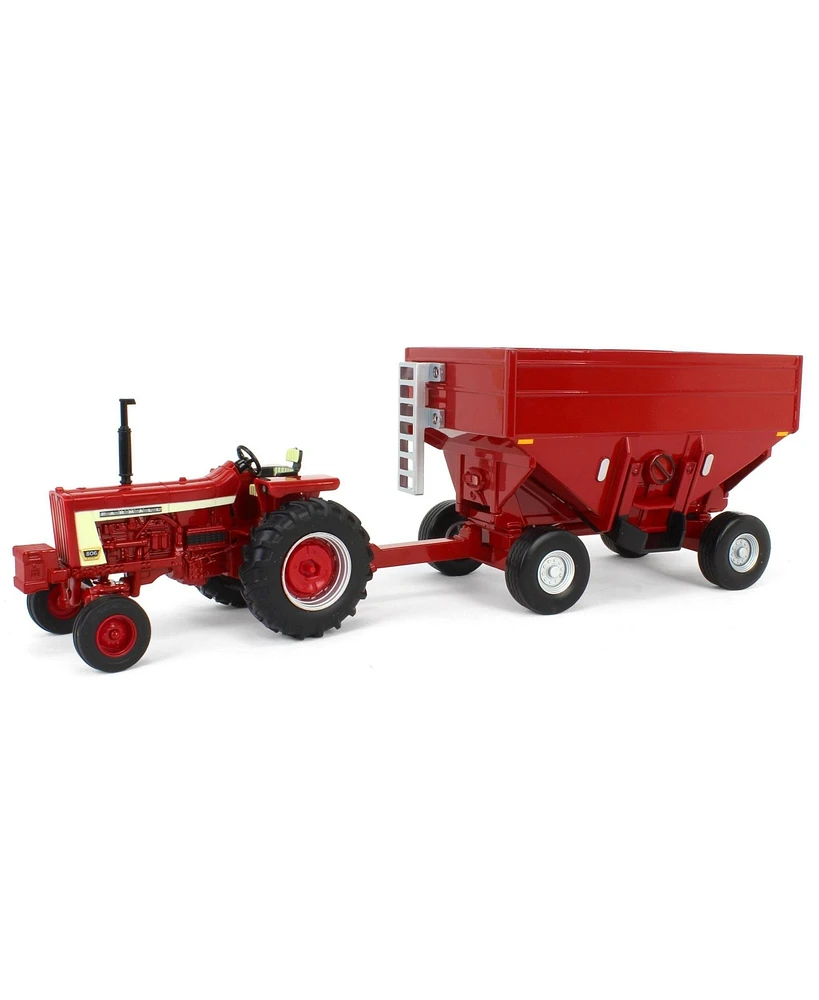 Ertl 1/32 Ih Farmall 806 Tractor with Gravity Wagon