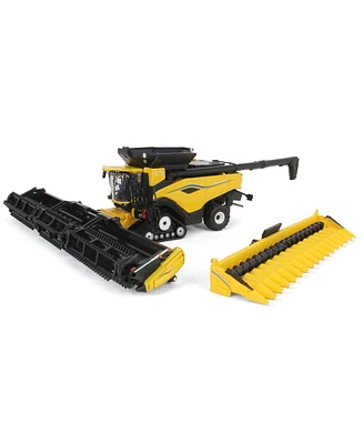 Ertl 1/64 New Holland CR11 Tracked Combine with Corn & Draper Heads, 2025 Farm Show