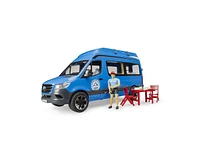 Bruder 1/16 Mercedes Bends Sprinter Camper Van with Driver