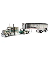1/64 Kenworth W900L w/ Mac Dump Trailer D&D Hauling & Excavating Dcp