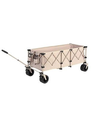 Mondawe 300L Heavy Duty Folding Wagon - 220lb Capacity