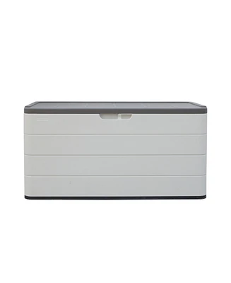 Mondawe Multi-Functional Bench Storage Box (Weatherproof & Lockable)