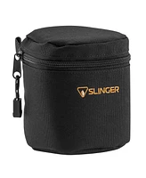 Panasonic Lumix S 26mm f/8 Lens with Slinger Soft Lens Case Small, Black, Complete Optics Care and Cleaning Kit, Microfiber Cleaning Cloth, Small and