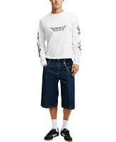Cotton On Men's Cropped Long Sleeve T-Shirt