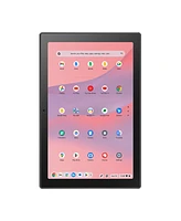 Asus Chromebook CM30 10.5" Wuxga 2-In-1 Touchscreen Laptop, MediaTek Kompanio 520 2.0GHz, 8GB Ram, 128GB eMMC, Chrome Os, Fog Silver