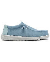 Hey Dude Men's Wally Stretch Slip-On Casual Moccasin Sneakers from Finish Line