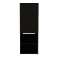 Savona Medicine Single Door Cabinet, Two Interior Shelves, External White