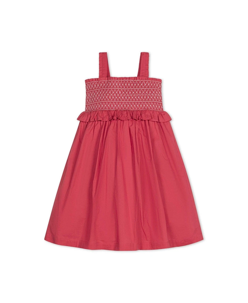 Hope & Henry Little Girls Sleeveless Smocked Sundress