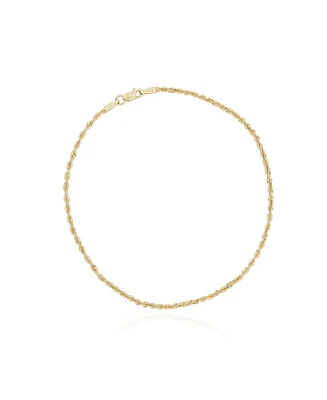 The Lovery Rope Chain Bracelet 2.5 millimeters 8 inches