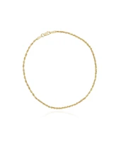 The Lovery Rope Chain Bracelet 2.5 millimeters 8 inches