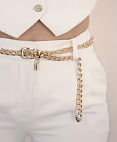 Ettika Lucky Link Chain Hip Belt