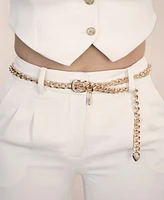 Ettika Lucky Link Chain Hip Belt