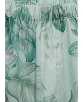 Mango Women's Tropical Print Pajama Pants