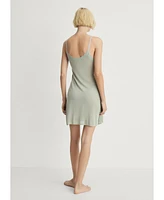 Mango Women's Pointelle Detail Nightgown