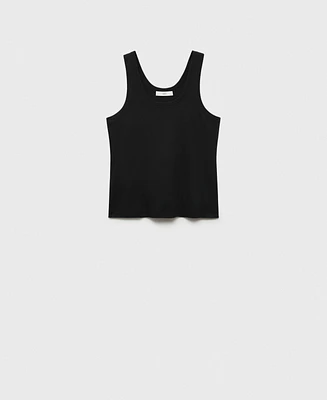 Mango Women's Cotton Strap Top