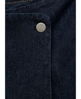 Mango Women's Denim Skort