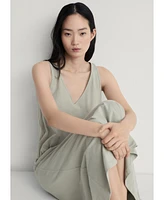 Mango Women's Cotton Soft Finish Dress