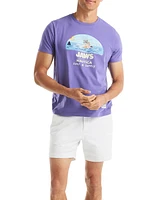 Jaws x Nautica Men's Classic-Fit Graphic T-Shirt